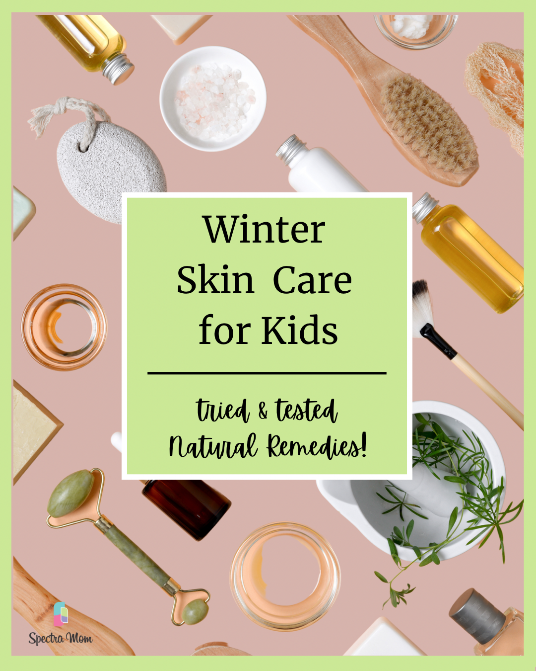 Winter skin care for kids